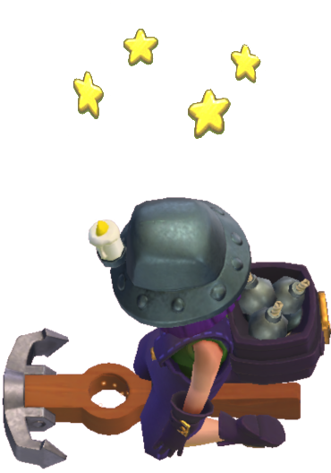 Miner Queen 3D KO.png