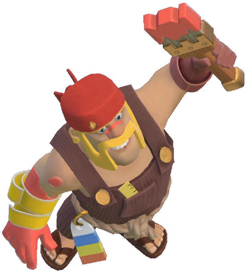 Painter King 3D pose.png